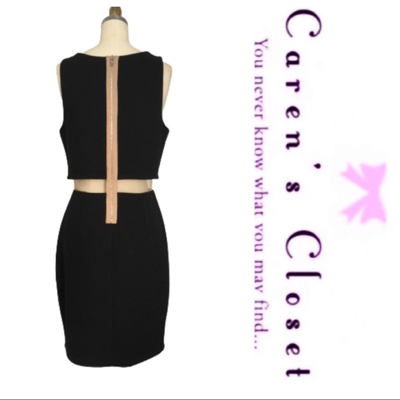 Bailey 44 Wonens Black Mesh Linebackers Mini Dress - Picture 7 of 10